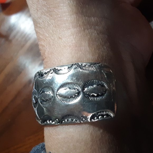 Sterling Silver/Turquoise Bracelet - Picture 3 of 8